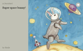Super space bunny!
