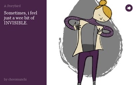 Sometimes, i feel just a wee bit of INVISIBLE.