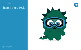 this is a weird book