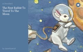 The First Rabbit To Travel To The Moon