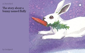 The story about a bunny named fluffy