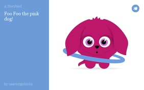 Foo Foo the pink dog!