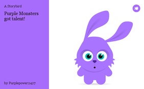 Purple Monsters got talent!