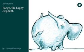Bongo, the happy elephant.