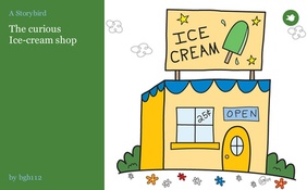 The curious Ice-cream shop