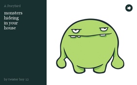 monsters
hideing
in your
house