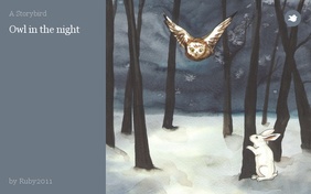 Owl in the night