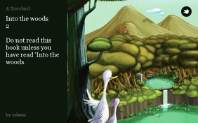 Into the woods
 2

Do not read this book unless you have read 'Into the woods.
