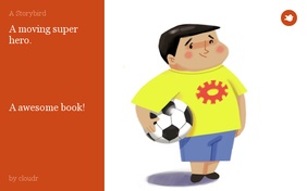 A moving super hero.





A awesome book!