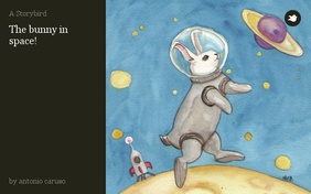 The bunny in space!