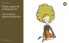 Whats a girl to do at all anymore? 

Can someone answer that please.