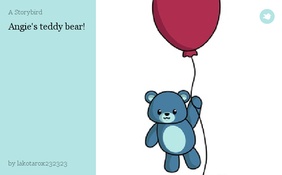 Angie's teddy bear!