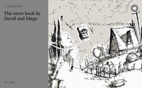 The snow book by David and Diego