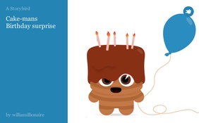 Cake-mans Birthday surprise