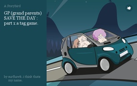 GP (grand parents) SAVE THE DAY : part 1:a tag game.