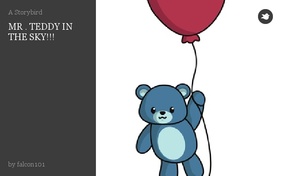 MR . TEDDY IN THE SKY!!!