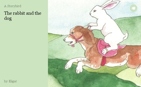 The rabbit and the dog