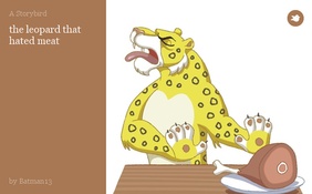 the leopard that hated meat