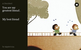 You are my greatest friend.. My best friend