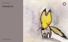 A lonely fox