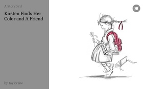 Kirsten Finds Her Color and A Friend