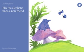 Elly the elephant finds a new friend