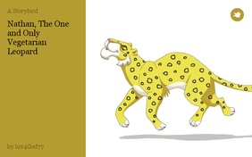 Nathan, The One and Only Vegetarian Leopard