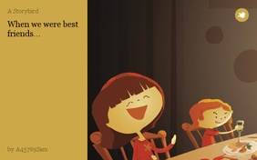 When we were best friends...