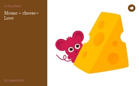 Mouse + cheese= Love