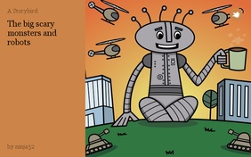 The big scary monsters and robots