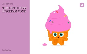 THE LITTLE PINK ICECREAM CONE