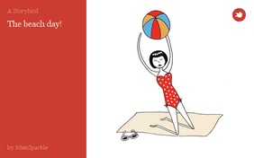 The beach day!
