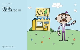 I LOVE ICE-CREAM!!!!!