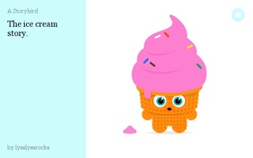 The ice cream story.