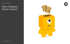 How A Monster Saved A Carrot!