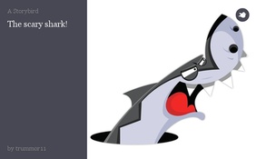 The scary shark!