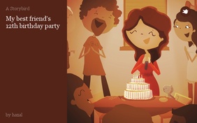 My best friend's 12th birthday party