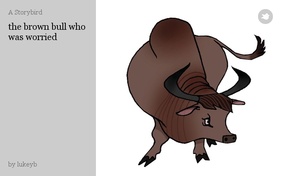 the brown bull who was worried