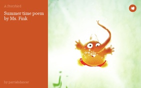 Summer time poem by Ms. Fink