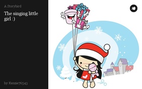 The singing little girl :)
