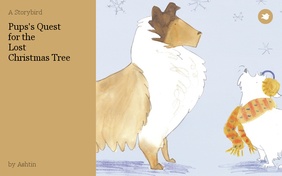 Pups's Quest 
 for the 
 Lost 
 Christmas Tree