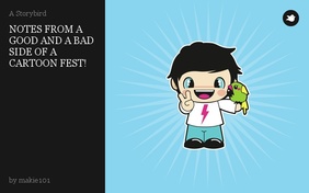 NOTES FROM A GOOD AND A BAD SIDE OF A CARTOON FEST!