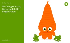 Mr Orange Carroty Carrot and Bobby Buggle Bunny