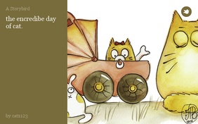 the encredibe day of cat.
