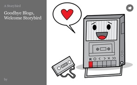 Goodbye Blogs, Welcome Storybird