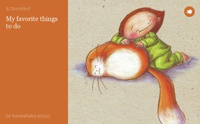 My favorite things to do