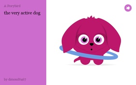 the very active dog
