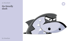 the friendly
shark