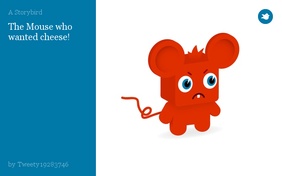 The Mouse who wanted cheese!