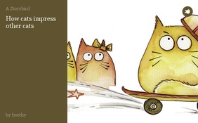 How cats impress other cats